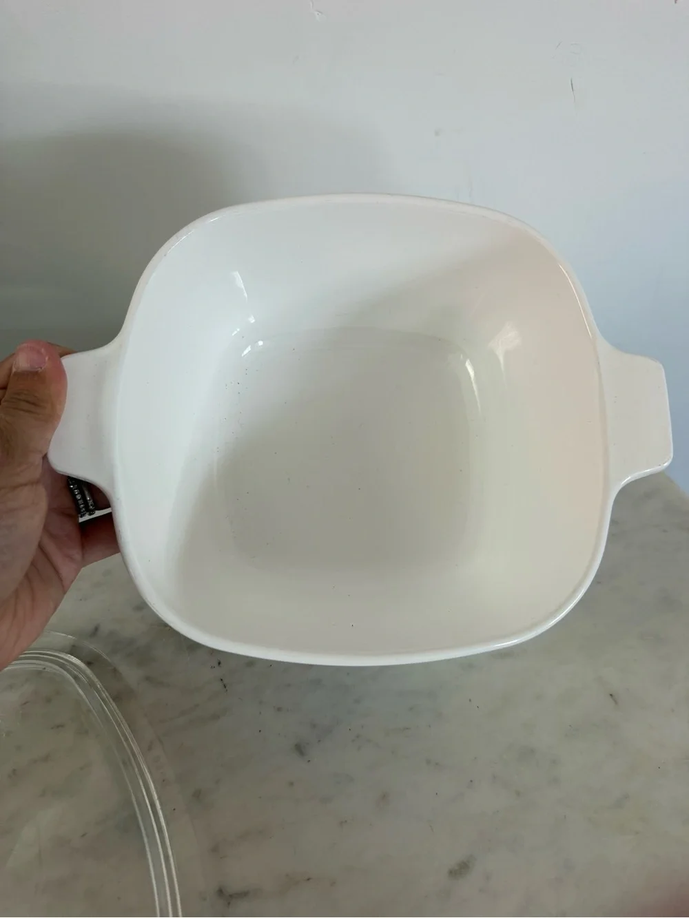 Corning Ware Cornflower Blue P-1 3/4-B Casserole 9” Long, 7” Wide, 4” Deep W/Lid